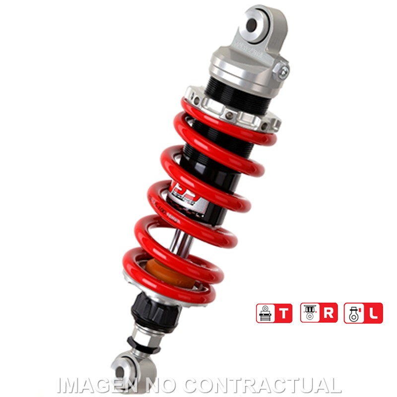 Federbein Z456-Serie Mono hinten für Kompatibel mit TRIUMPH Street Triple 675 (07-17) MZ456-290TRL-19-85