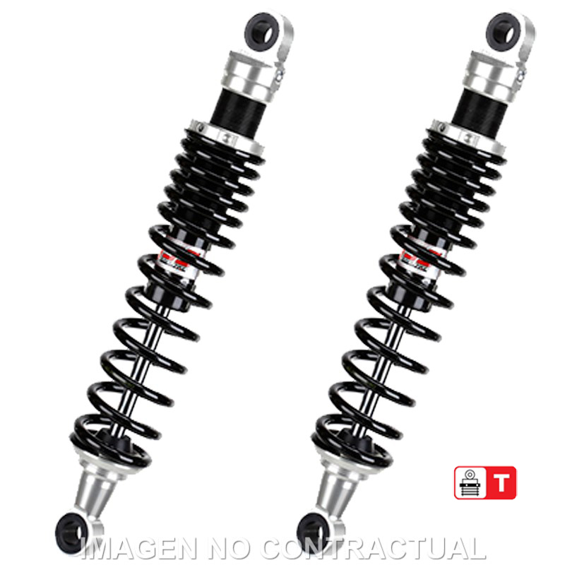 Federbein E302-Serie Stereo hinten passend für Honda PC 800 Pacific Coast (89-97) RE302-370T-03-88