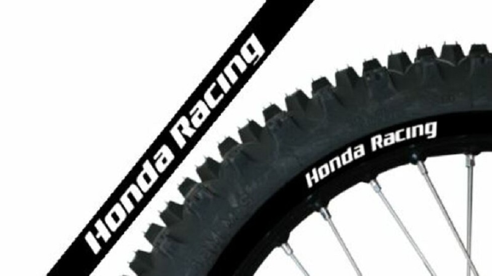 Felgendeko universal Blackbird schwarz Replica passend für Honda Racing Felgendeko universal Blackbird schwarz Replica passend für Honda Racing