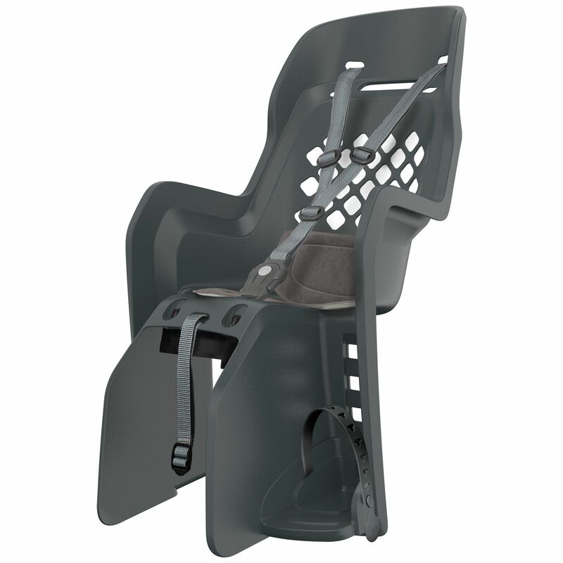 POLISPORT Joy CFS Rear Child Bike Seat Carrier Mounting - Dark Gray/Dark Gray