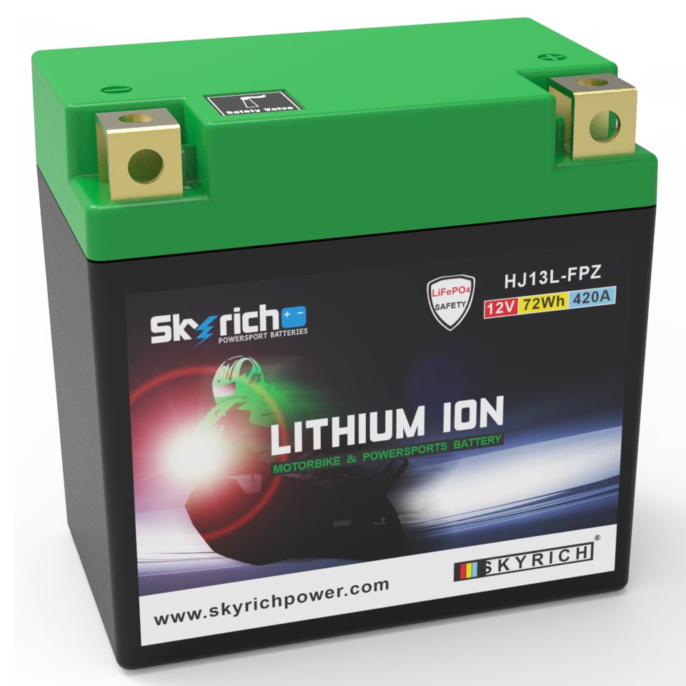 Batterie SKYRICH HJ13L-FPZ [112x70x110] 12V/6AH (10 Std.), 72 Wh, CCA: 420