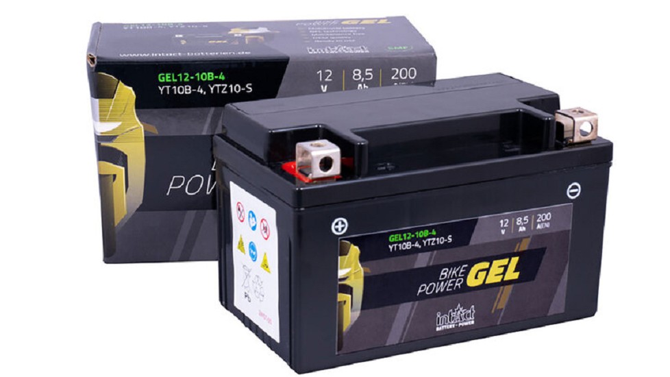 INTACT Bike Power-Batterie GEL YTZ10-S, YT10B-4 INTACT Bike Power-Batterie GEL YTZ10-S, YT10B-4