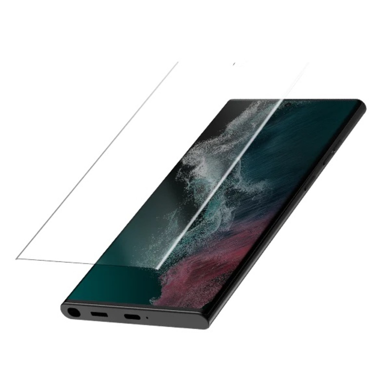 QUAD LOCK Displayschutz - 2 flexible TPU-Folien - Samsung Galaxy S22 Ultra