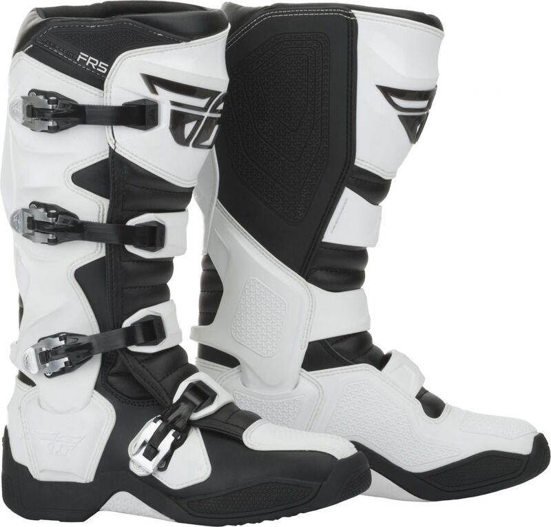 FLY RACING FR5 Boots White Sz 07 FLY RACING FR5 Boots White Sz 07