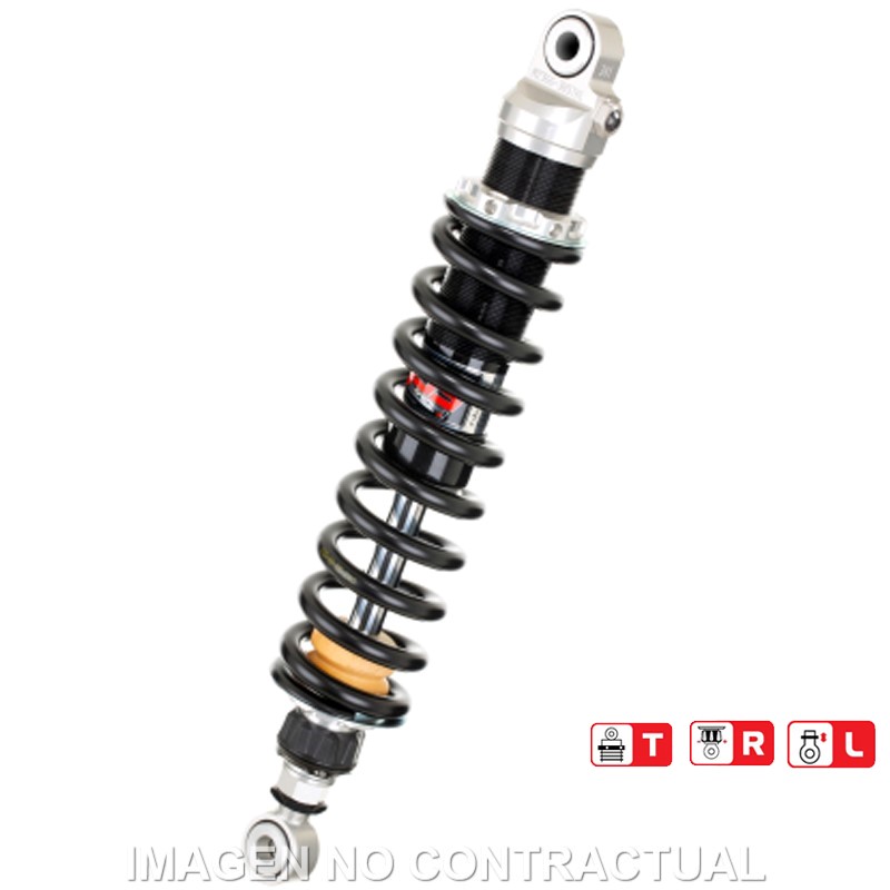 Federbein Z366-Serie Mono hinten passend für BMW K 1, K 100 RS, K 1100 LT, K 1100 RS MZ366-385TRL-01-88