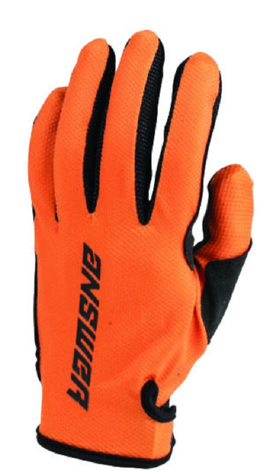 ANSWER Ascent Jugendhandschuhe - Hyper Orange/Schwarz