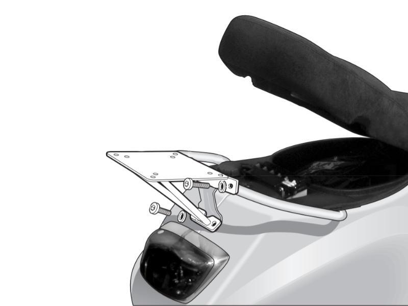 SHAD Top Master Montagesatz - passend für Piaggio LX 50