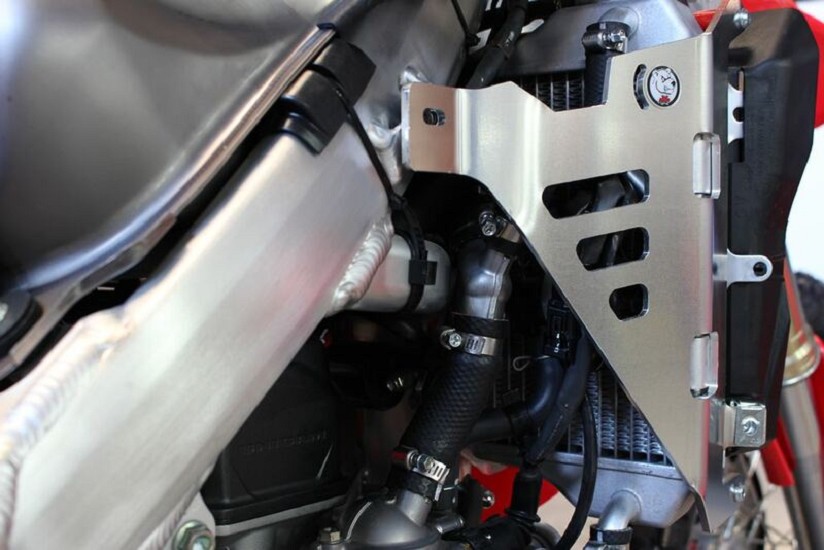 AXP Kühlerschutz aus Aluminium - passend für Honda CRF450L
