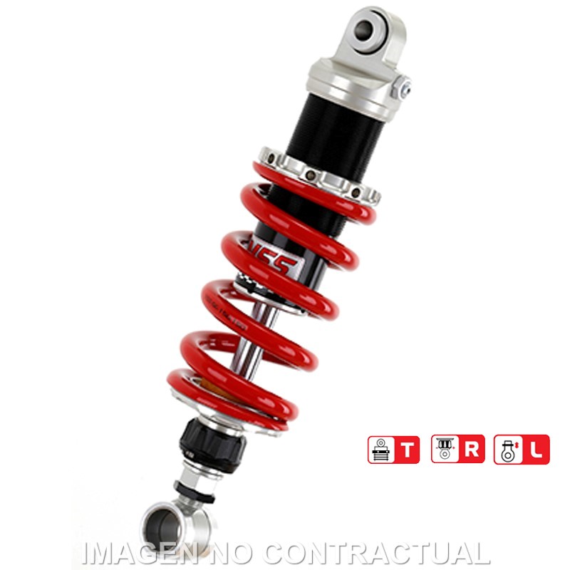 Federbein Z456-Serie Mono hinten für Kompatibel mit TRIUMPH Daytona 900/1200, Trident 750/900 MZ456-315TRL-23-85