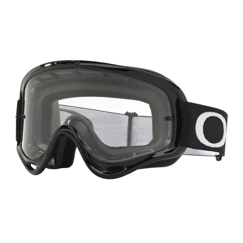 OAKLEY O Frame XS MX Goggle Jet Brille Schwarz + Klares Glas OAKLEY O Frame XS MX Goggle Jet Brille Schwarz + Klares Glas