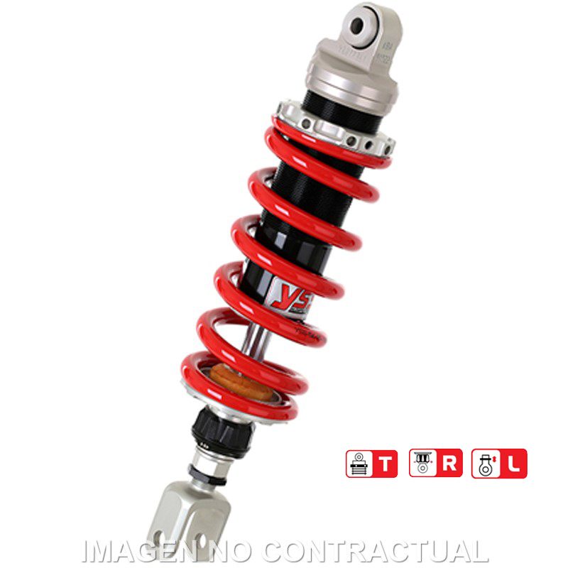 Federbein Z456-Serie Mono hinten passend für Suzuki DL 650 V-Strom (12-15) MZ456-340TRL-24-85