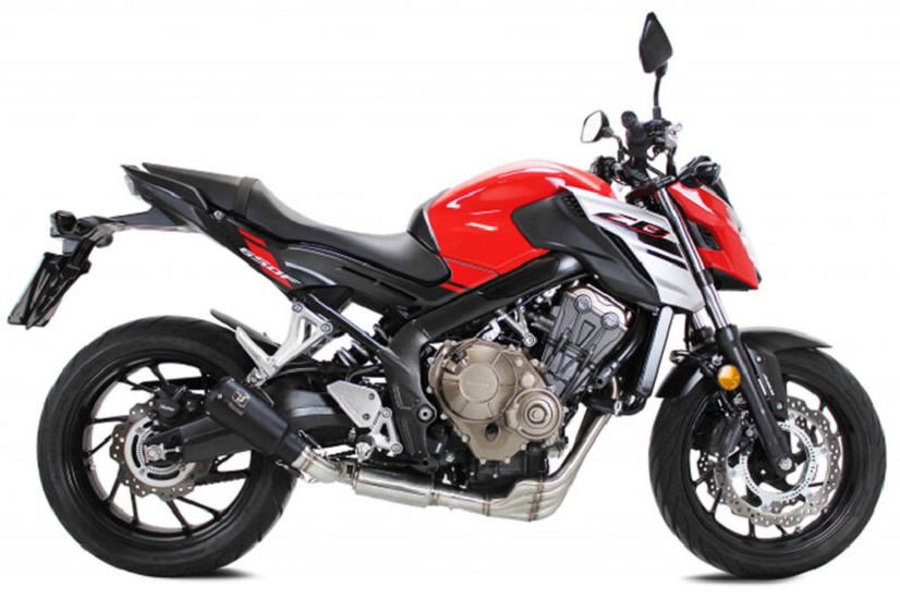IXRACE MK2 Komplettanlage, Schwarz, CB 650 F/CBR 650 F, 14- IXRACE MK2 Komplettanlage, Schwarz, CB 650 F/CBR 650 F, 14-