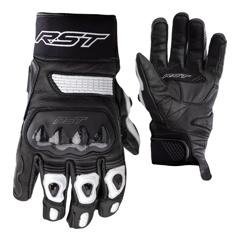 RST Freestyle II Handschuhe Leder Weiß Größe XXL