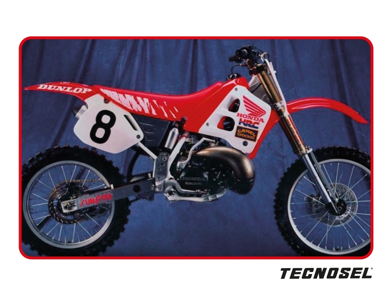 TECNOSEL Complet Set Team passend für Honda USA 1991 TECNOSEL Complet Set Team passend für Honda USA 1991