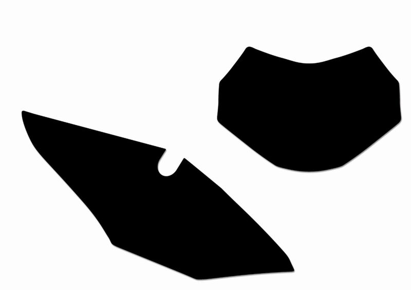 BLACKBIRD Startnummern-Untergründe schwarz passend für Honda CRF450RX BLACKBIRD Startnummern-Untergründe schwarz passend für Honda CRF450RX