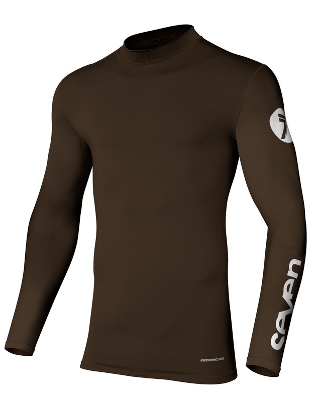 SEVEN Zero Kompressions Trikot - Brandy
