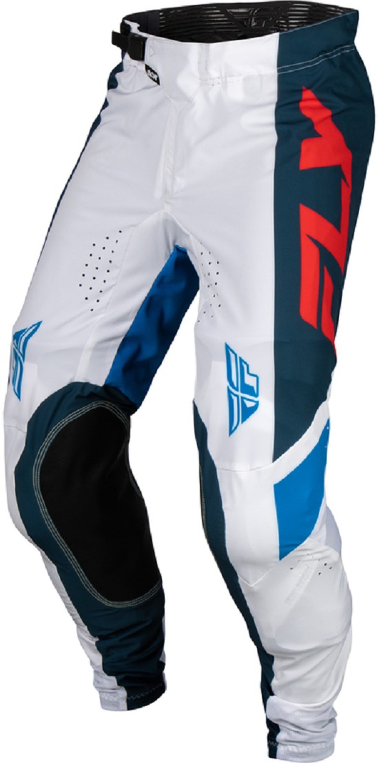 FLY RACING Lite Hose - Rot/Weiß/Navy