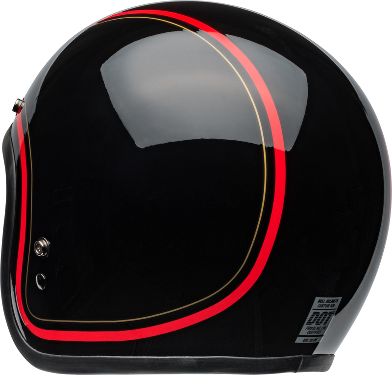 BELL Custom 500 Helm - Chief Gloss Black