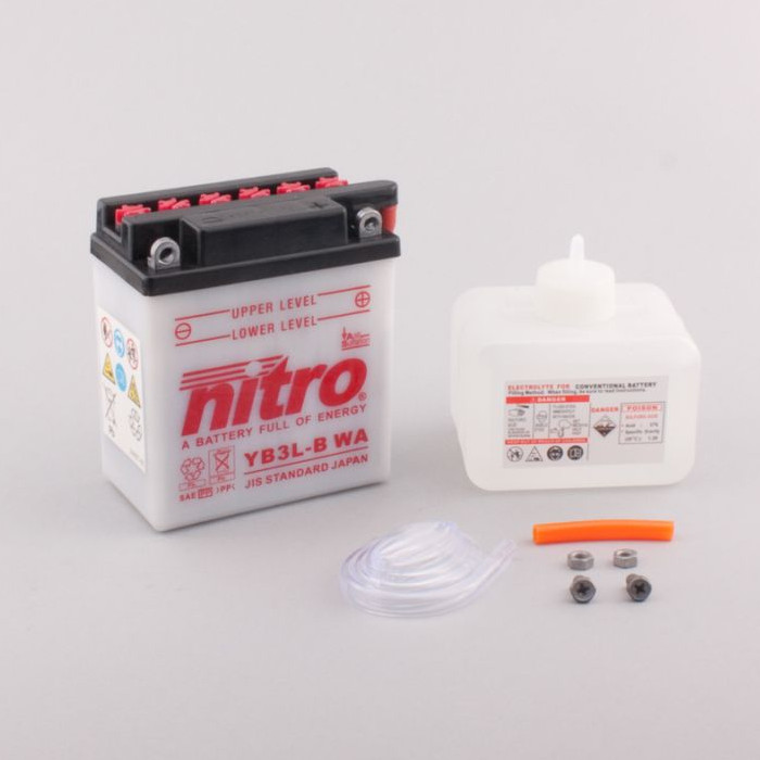 Batterie Nitro YB3L-B 3AH WA Batterie Nitro YB3L-B 3AH WA