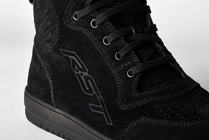 RST Hi-Top Stiefel - Schwarzes Wildleder