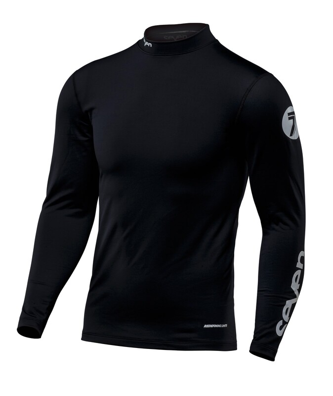 SEVEN Zero Jugend Kompressions Trikot - Schwarz SEVEN Zero Jugend Kompressions Trikot - Schwarz