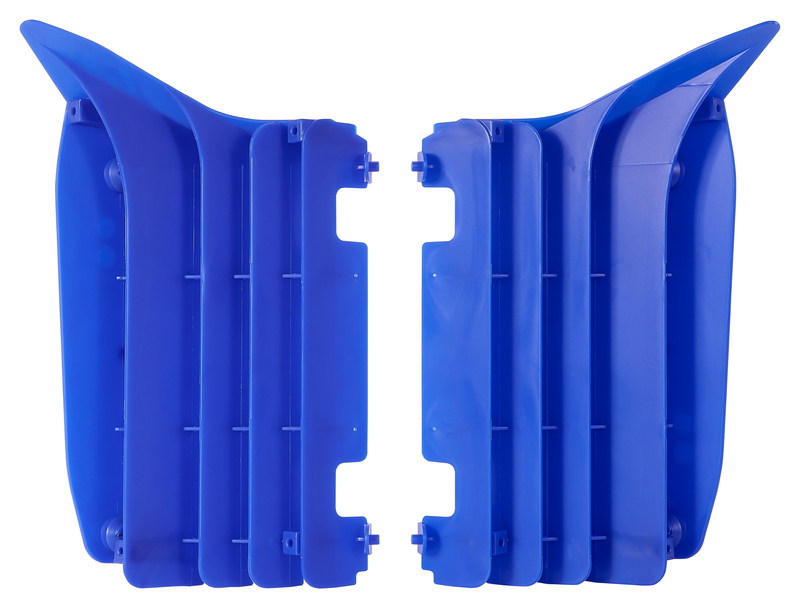 Kühlerabdeckung POLISPORT blau passend für Yamaha YZ125/250