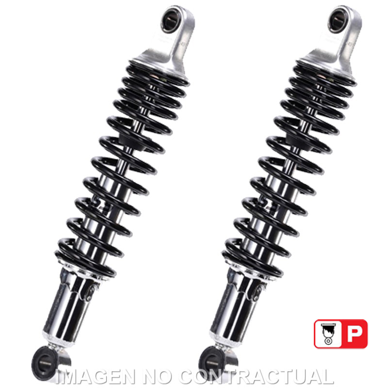 Federbein D222-Serie Stereo hinten passend für Honda CB 450 S (86-89) RD222-330P-09-15