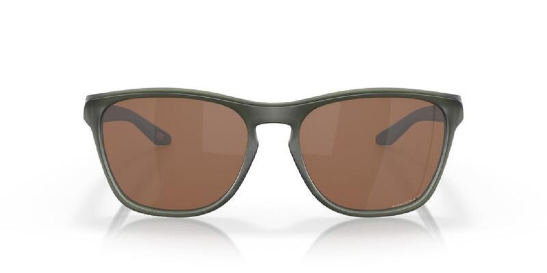 OAKLEY Manorburn Sonnenbrille - Prizm Tungsten polarisierende Gläser, mattierter Olive Ink Rahmen