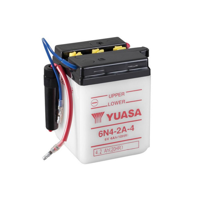 Batterie YUASA 6N4-2A-4 4 AH Batterie YUASA 6N4-2A-4 4 AH