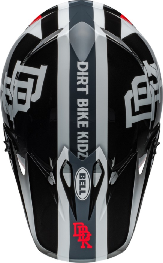 BELL MX-9 Mips Helm - Twitch DBK 24 Gloss Black/White