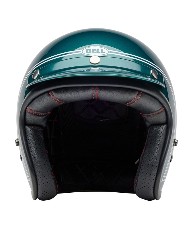 BELL Custom 500 Helm - Steve McQueen Riverside Metallic Green
