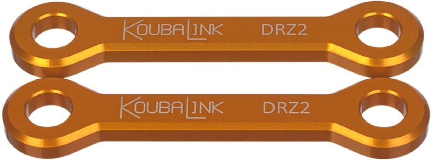 KOUBALINK Tieferlegungssatz (31.8 mm) Orange - passend für Kawasaki / passend für Suzuki KOUBALINK Tieferlegungssatz (31.8 mm) Orange - passend für Kawasaki / passend für Suzuki