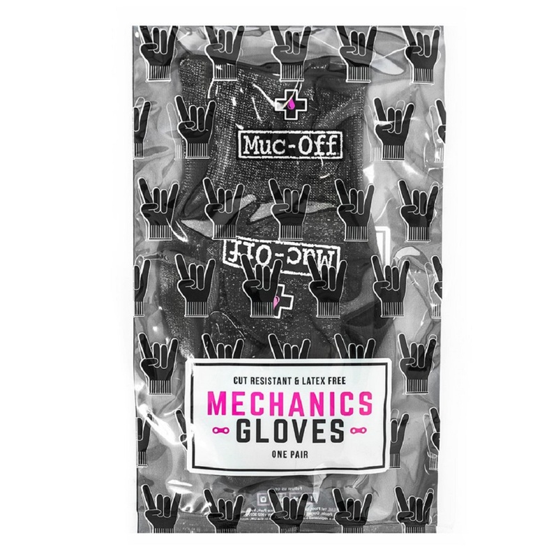 MUC-OFF Werkstatthandschuhe schwarz Größe M