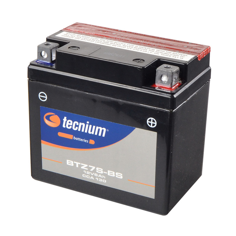 TECNIUM Wartungsfreie Batterie mit Säurepack - BTZ7S-BS
