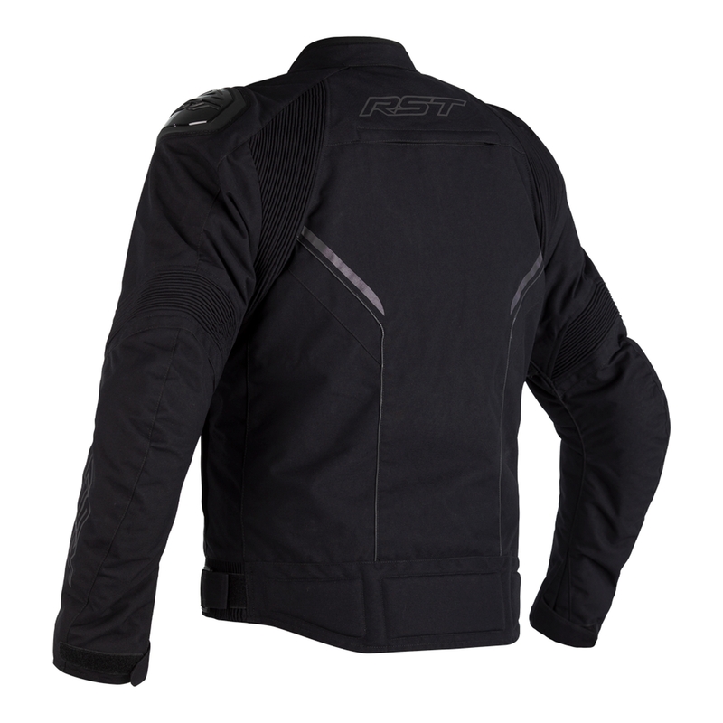 RST Sabre Airbag Textil-Jacke - Schwarz Größe L