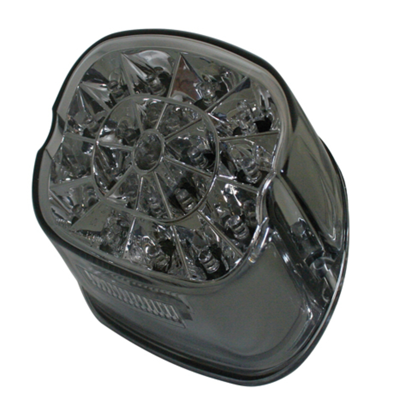 HIGHSIDER smart LED-Rücklicht, getöntes Glas und Chromreflektor, für viele HD-Modelle 1973-1998 HIGHSIDER smart LED-Rücklicht, getöntes Glas und Chromreflektor, für viele HD-Modelle 1973-1998