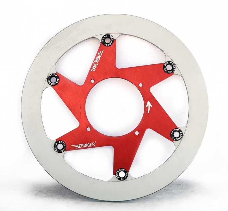 BERINGER Aeronal®-Gusseisen-Bremsscheibe schwimmend gelagert