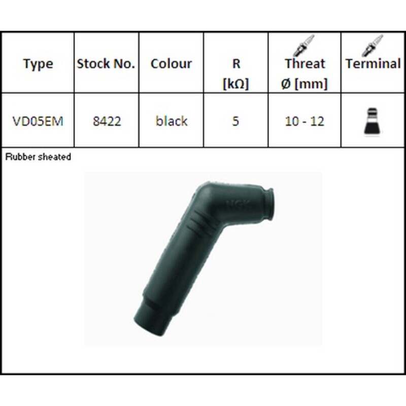 NGK Zündkerzenstecker - VD05EM