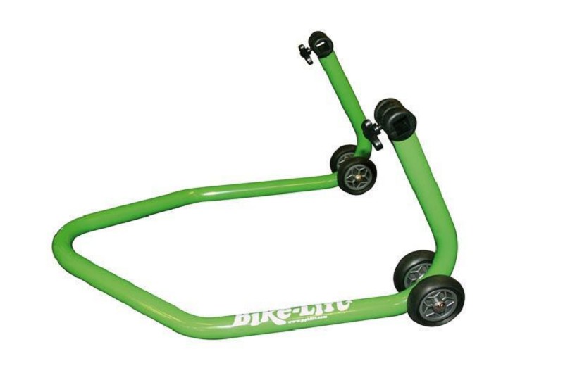 BIKE LIFT Universal-Montageständer grün mit Gummiaufnahmen in L-Form - RS-17 BIKE LIFT Universal-Montageständer grün mit Gummiaufnahmen in L-Form - RS-17