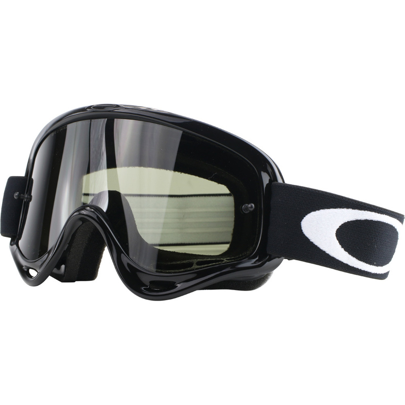 OAKLEY XS O Frame MX Sand Goggle Jet Black Dark Grey + Clear Lens OAKLEY XS O Frame MX Sand Goggle Jet Black Dark Grey + Clear Lens