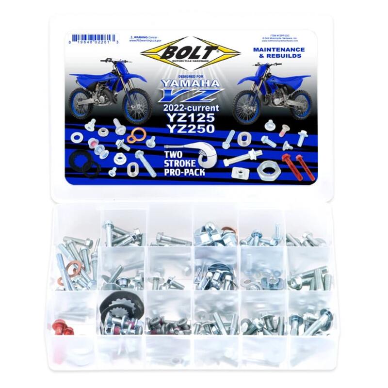 BOLT Schraubenbefestigungskit PRO für 2-Takt passend für Yamaha YZ BOLT Schraubenbefestigungskit PRO für 2-Takt passend für Yamaha YZ