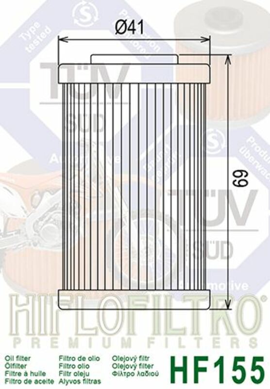 HIFLOFILTRO Ölfilter - HF155 HIFLOFILTRO Ölfilter - HF155