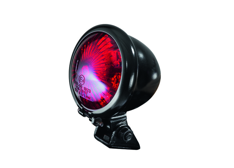 Homologierte LED-Rückleuchte rot Bihr EGG schwarz
