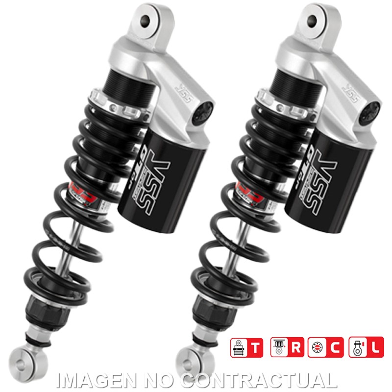 Federbein G362-Serie Stereo hinten passend für Suzuki GSX 1200 (99-00) RG362-320TRCL-48-888 Federbein G362-Serie Stereo hinten passend für Suzuki GSX 1200 (99-00) RG362-320TRCL-48-888