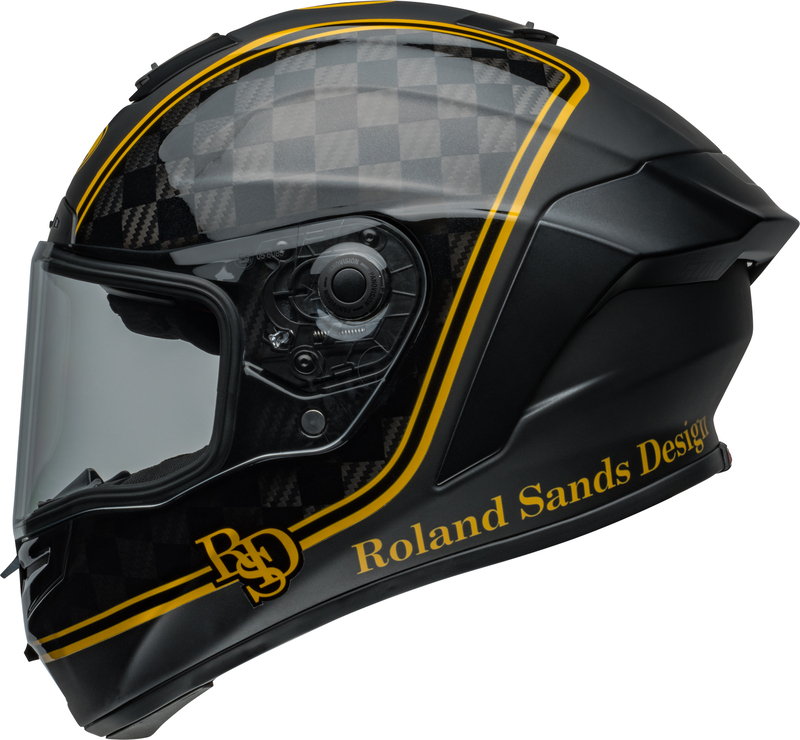 BELL Race Star DLX Flex Helm - RSD Player Matte/Gloss Black/Gold