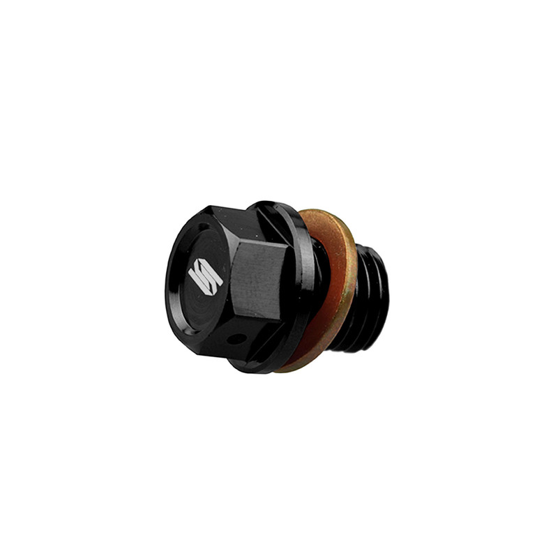SCAR Magnetische Ölablassschraube Schwarz