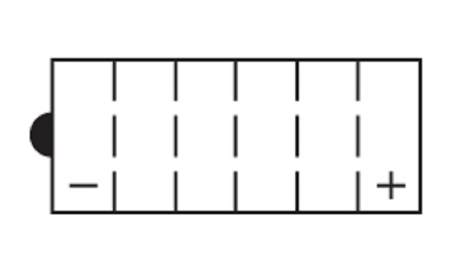 Batterie NITRO NB9L-A2 (CP) mit Säurepack 12V/9Ah [135x75x139] CCA=124A