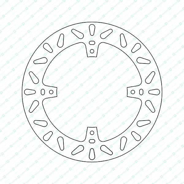 Bremsscheibe DF5054A (4 mm) ,starr Ø aussen/innen: 240/121,1 mm, Lochkreis: 140 mm 4-Loch (6,5 mm) Bremsscheibe DF5054A (4 mm) ,starr Ø aussen/innen: 240/121,1 mm, Lochkreis: 140 mm 4-Loch (6,5 mm)