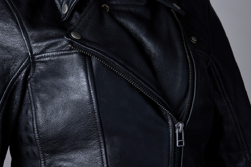 RST Ripley2 CE Damen Lederjacke - Schwarz