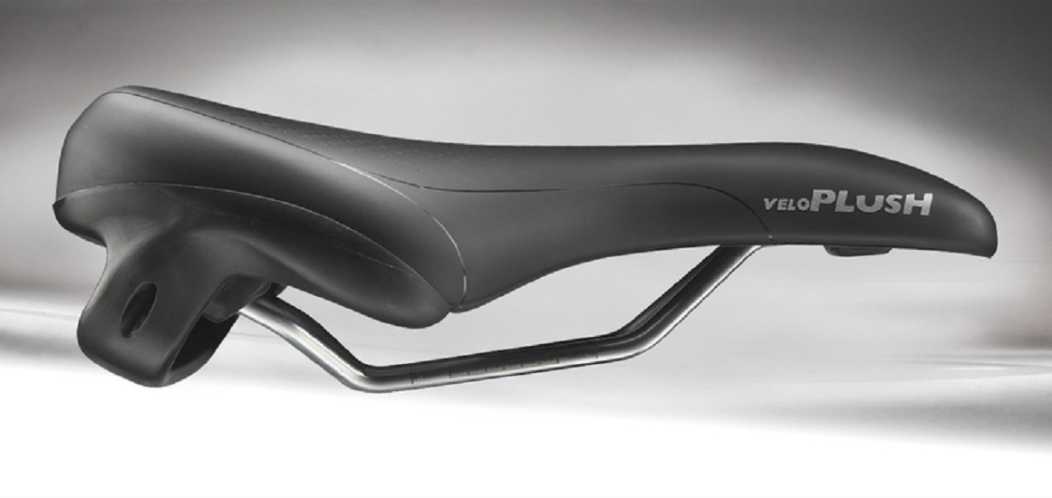 VELO Bike Saddle Zone Cut Black VELO Bike Saddle Zone Cut Black